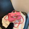 Bolso Bandolera Infantil de Celebridad de Internet, Bolso Kelly de Moda para Niñas, Monedero de Moda para Niñas, Mini Accesorio para Bebé Bolso de Hombro