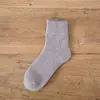 Calcetines gruesos hasta la pantorrilla al por mayor puesto callejero calcetines de rizo calcetines para correr en ríos y lagos calcetines de invierno cálidos de forro polar calcetines de algodón para hombre otoño e invierno