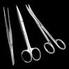 Tijeras Médicas Corfu Tijeras Quirúrgicas de Acero Inoxidable Punta Recta Punta Curva Tijeras para Tejidos Tijeras de Enfermera Pinzas Médicas