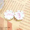 Conjunto de Louça Rosa Caseiro Acessórios de Resina Faca e Garfo Acessórios de Brinquedo de Comida Acessórios para Capa de Celular DIY Joias de Cola Creme
