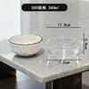 Caja de almuerzo desechable caja de embalaje para llevar tazón de plástico transparente engrosado con tapa tazón de comida rápida embalaje Bento tazón para sopa al por mayor