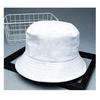 Chapéu de Pescador com Padrão de Logo Bordado Personalizado, Chapéu de Pescador com Estampa Completa Pronto para Envio Transfronteiriço, Chapéu de Balde Branco Infantil