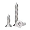 Tornillos de Acero Inoxidable 304 Cabeza Plana Hexagonal Tornillos de Cabeza Avellanada Tornillos Autoperforantes M3/M3.5/M4/M5/M6