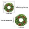Guirnalda de Pino Navideño Transfronteriza de Amazon Arreglo de Adhesivo de Pared para Guirnalda Sala Familiar Sala de Estar Adhesivo