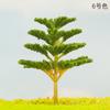 Modelo de mesa de arena árbol musgo micro paisaje decoración fondo árbol falso simulación paisajismo modelo árbol magnolia árbol de Navidad árbol falso