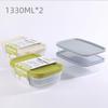 Caixa Doméstica de Grau Alimentício para Conservação de Alimentos Caixa de Almoço Especial para Aquecimento em Micro-ondas Refrigerador Caixa de Almoço Selada para Frutas e Vegetais Caixa de Armazenamento