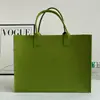Bolsa de fieltro tipo tote con logo personalizado, bolsa de regalo de almacenamiento, bolsa de compras, bolsa de mano al hombro de gran capacidad, hecha a medida