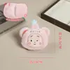 Novo Urso Estrela Criativo Pingente Squeaky Decoração DIY Broche para Roupas Acessórios Chaveiro de Bolsa Ornamento de Pelúcia