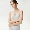 Camisola de cachemira suave y cómoda de punto gofre, corte ajustado para mujer, versátil con tirantes finos, estilo nuevo