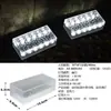 Lámpara de Ladrillo de Hielo Solar Transfronteriza Impermeable para Exteriores Decoración de Patio Subterráneo Diseño de Patio Pequeño Jardín Lámpara de Atmósfera Cubo de Hielo