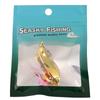 Isca Monstro de Água Lantejoula 10G15G Pena Gancho Triplo Lantejoula Peixe de Água Doce Robalo Peixe Preto Isca Anzol de Pesca Atacado