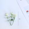 Plantas Verdes Simuladas, Flores de Plástico Falsas, Hierba Escarcha Blanca, Arreglos Florales Decorativos con Hierba, Hojas Individuales, Caja de Dulces para Boda, Caja de Regalo, Hierba Decorativa