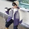 Ropa de Algodón para Niños Invierno 2026 Nueva Fresca Atractiva Ropa Infantil Chaqueta Abrigo de Algodón Grueso con Felpa Ropa de Invierno para Bebé Niño Chaqueta Cortavientos