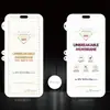 Adecuado para iPhone 18 Pro Película de Hidrogel Diamante, Apple 17 Pro, 16, 15 Pro Película Invisible Diamante, Película Trasera Suave