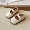 Zapatos Mary Jane Negros de Diseñador Estilo Escolar para Niñas 2026 Primavera/Otoño Nuevo Estilo Suela Suave Modernos Estilo Princesa Zapatos Pequeños de Piel