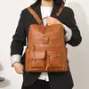 Mochila transfronteriza para mujer con múltiples bolsillos, nuevo bolso de mamá PU 2026 de un solo hombro, de mano, de hombro y cruzado para mujer