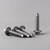 Tornillos de Cabeza Exagonal con Brida Externos de Acero Inoxidable Venta Directa Personalizados Grado 8.8 Alta Resistencia Cabeza Hexagonal con Arandela Integrada Gb5787