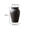 Atacado de fábrica vaso de cerâmica barrigudo ornamentos de vento silenciosos para mesa de casa arranjo de flores secas hidropônicas vaso de cerâmica transfronteiriço