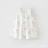 Vestido Camiseta Personalizado con Estampado de Unicornio para Niñas, Vestido de Princesa sin Mangas de Algodón Puro para Bebé, 0-12 Años