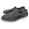 Mocasines de Verano para Hombre, Zapatos Planos Casuales, Zapatos de Conducir sin Cordones, Zapatos Tipo Mocasín de Talla Grande Transfronterizos