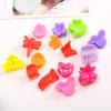Mini Presilha de Garra Infantil Flor Presilha de Cabelo Lateral Pequena Presilha de Cabelo Franja Presilha de Cartão Meninas Pequeno Presente Atacado
