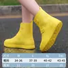 Cubrezapatos de Lluvia para Hombre y Mujer Cubrezapatos Impermeable Ropa Exterior Antideslizante a Prueba de Lluvia Cubrepies de Silicona Grueso Resistente al Desgaste Botas de Lluvia Ligeras para Exteriores