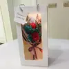 38 8 de Marzo Día Internacional de la Mujer Día de la Diosa Regalo para Novia Ramo Pequeño Rosa Flor Eterna Día de Graduación Girasol