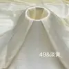 Tecido de Organza Macio Sedoso Franzido Estilo Ilha Atacado Tecido Decorativo para Vestido Lolita de Designer de Alto Padrão