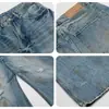 Jeans Rotos Retro Americanos para Hombre, Pantalones de Marca de Moda Verano Temprano 2026, Elegantes Pantalones Rectos de Pierna Ancha