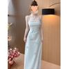 Vestido Tubinho Strapless Rosa Doce e Cool com Laço Tridimensional para Mulheres, Vestido Moderno para Menina Quente da Primavera e Verão, Afina a Cintura
