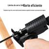 Broca elétrica variável adaptador de serra alternativa doméstica pequena serra elétrica portátil multi-função motosserra de corte para madeira serra de sabre