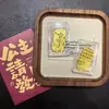Pegatina para Teléfono de Oro Puro 999, "Princesa, Por Favor Hazte Rica," Atrae Riqueza, Fortuna Rápida, Regalo Popular, Venta al por Mayor desde el Fabricante, Caja de Regalo Pequeña