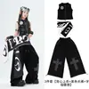 Roupas de Jazz para Meninas Tendência Cool Roupas de Prática de Jazz Infantil Hip Hop Roupa de Performance para Show de Palco Infantil Fashion