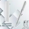 Lanterna de Pupila Tipo C Recarregável Amarela e Branca Luz Dupla com Caneta Esferográfica Escala Exame de Enfermagem Lanterna Médica LED