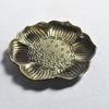 Accesorios al por mayor para juego de té Kung Fu Aleación Bronce Taza de té Posavasos Copa para ceremonia del té Soporte para taza Tapete de té Creativo Posavasos de cobre Loto
