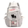 Mochila de mercancía del anime Magical Girl Madoka Magica Kuubi, con Madoka Kaname y Akemi Homura, una mochila escolar estilo 2D para niñas