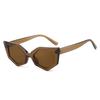 Gafas de Sol Transfronterizas de Nuevo Estilo Personalidad Europea y Americana Romboidales Moda Ojo de Gato Sencillas Lisas