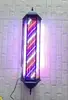 Lámpara Giratoria de Peluquería Peluquería Led Giratoria Iluminadora Salón de Peluquería Exterior Retro Simple Lámpara de Palacio Colgante de Pared Caja de Luz Impermeable Fabricante