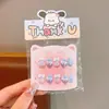 Uñas Portátiles Sanrio para Niñas Manicura Linda Piezas de Uñas para Estudiantes Piezas de Uñas Dulces Parches de Uñas para Niños