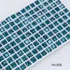 Rinestones de Espalda Puntiaguda Dongzhou Square para Uñas 5*5, Rinestones Brillantes Cuadrados de Princesa Dongzhou de Alta Calidad Decoración para Uñas DIY Rinestones al por Mayor