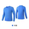Camiseta Deportiva Exterior para Correr para Hombres y Mujeres de Secado Rápido Manga Larga Cuadros Transpirable Absorbe la Humedad Ropa Ligera de Secado Rápido para Maratón