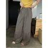 Calça Casual Plissada de Cintura Alta Wide Leg MMC 2026 Guangzhou Treze Linhas Verão Versão Coreana Calça Feminina Versátil 62X22126