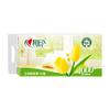 Papel higiénico sin núcleo de cuatro capas, rollo de papel higiénico doméstico, serie preferida de impresión cardíaca LR110, 100 g, paquete de 10
