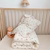 Colcha de soja floral fresca estilo coreano clase A colcha de primavera y otoño para niños núcleo de colcha de algodón puro colcha suave cálida engrosada