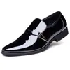 Jianda 2268 zapatos de pedal de punta brillante para hombre zapatos formales de negocios zapatos de boda venta al por mayor