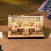 Área Escénica de Xi'An Regalos Culturales Creativos y de Diseño Calendario de Talla en Papel del Palacio de Xianyang Decoración de Escritorio de Oficina Bloc de Notas Estéreo 3D
