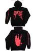 Explosiones Sueltas AliExpress REVENGE Estampado de Letras Inglesas Sudadera con Capucha para Hombre