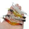 Camarón 9cm 6G Simulación con Anzuelo Señuelo Blando Camarón Especial Señuelo Luya Equipo de Pesca Pesca Nocturna Camarón Camarón Luminoso