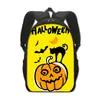 Mochila Ligera de Gran Capacidad Estampada Serie Halloween Transfronteriza 2026 para Estudiantes de Primaria y Secundaria, Bolsa de Viaje