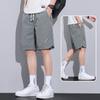 Shorts de Seda de Hielo para Hombre Verano Delgados Casuales Sueltos de Malla de Secado Rápido Pantalones de Playa Ropa Exterior Ropa de Trabajo Pantalones Deportivos